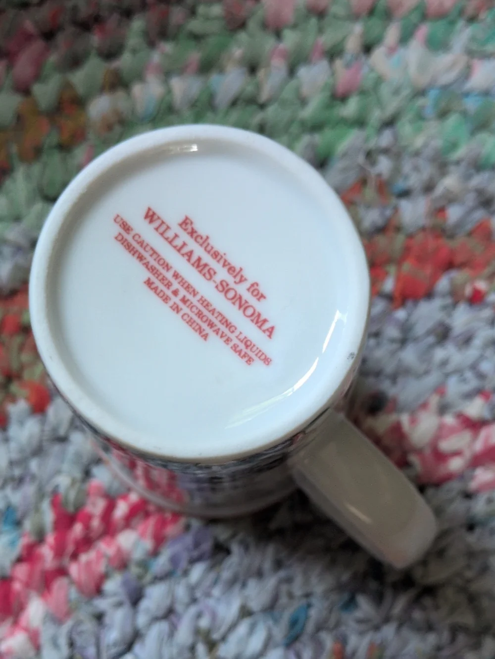 WILLIAMS-SONOMA I Twas the Night Before Christmas Travel Mug (No Silicone Lid)